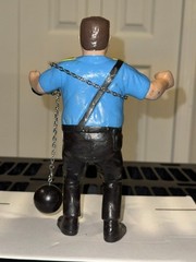 WWF LJN The Big Boss Man–CUSTOM PAINT
