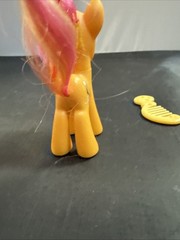 My Little Pony G4 2010 Honeybuzz Brushable Figure Rare HTF Honey Buzz Hair Cut