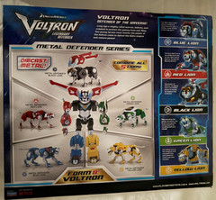 Voltron – Legendary Defender -5pc Diecast METAL DEFENDER form 8″ Voltron-SEALED!