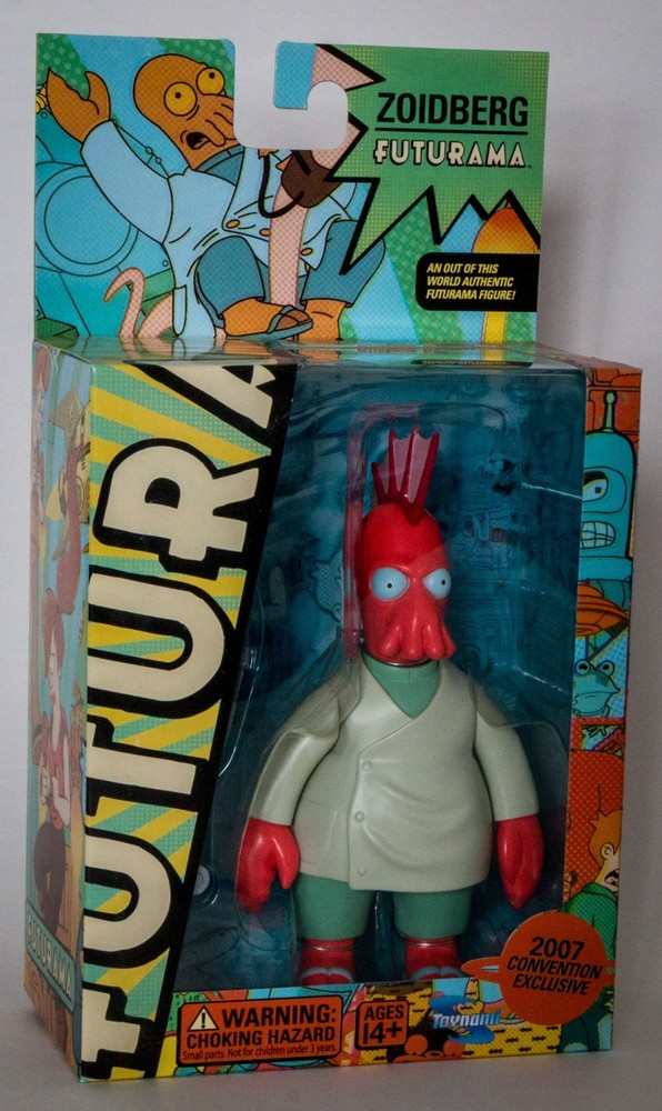 Toynami Futurama Mating Season Zoidberg 2007 Convention Exclusive New In Box