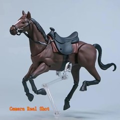 New Horse Action Figure 1/12 Cosplay Scale Articulated Figma 490 Horse Model Toy