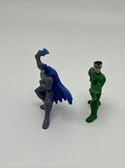 The Riddler & Batman Figures 2011 McDonalds Happy Meal Toy DC Comics 3.5 In …22