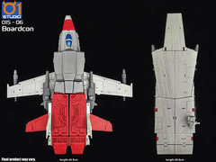 In Stock New 01-Studio 01S-06 Boardcon Broadside Triple Changer Action Figure
