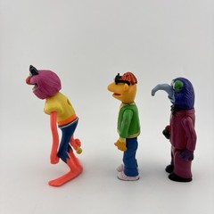HA! Inc 1978 The Muppets 3 Figure Lot, Kermit The Frog And Friends Vintage.