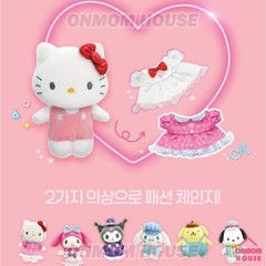 Sanrio Characters Idol Fashion Change Doll Stage Music Toy Korea Ver 6 Doll Set