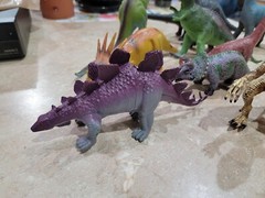 Vintage Lot Imperial Larami Hong Kong China Large Dinosaurs Toys 1985- 2000