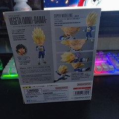 BANDAI S.H.FIGUARTS DRAGON BALL DAIMA SUPER SAIYAN 3 VEGETA (MINI) DAIMA FIGURE