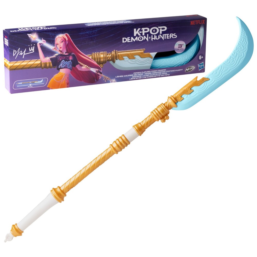 Nerf K-Pop Demon Hunters Mira Curved Moon Sword 260720