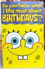 Spongebob Squarepants Collectable Toys, Burger King, Video Game, Birthday Card +