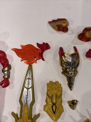 2000 Time Force Power Rangers Red Battle Warrior Battlizer Complete Armor