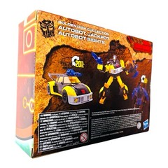 Transformers Jackpot & Sights Golden Disk Porsche Gold Jazz Kingdom USA Seller