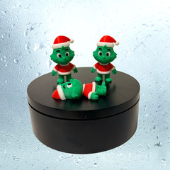 3D Printed Grinch Figurine – Adult or Kid Grinch Christmas Decor Gift Stocking