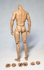 ZC Toys 1/6th Muscular Flexible Male Figure Body Fit 12″ Hot Head Sculpt Model