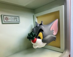 52TOYS Tom & Jerry Classic Moments Haunted Mouse Figure TV Display Complete Toy