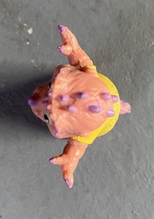 Vintage Street Kids 1991 DINOSAUR BABYEE Yellow Top PVC figure