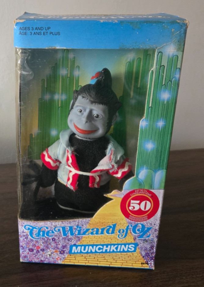The Wizard Of Oz MUNCHKINS 50th Anniversary Winged Flying Monkey ~ 1991 Sky Kids