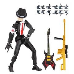 T13 Action Figure Fully Articulated Robot Toy 5.4in Tall Dummy 13 Model Gift