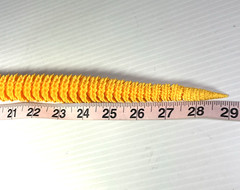 3D Printed Articulated Snake 29” Crystal-Like Movable Snake Golden Snake