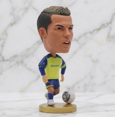 Cristiano Ronaldo CR7 Al-Nassr 2.5″ Soccer Figure Football Star Mini Collectible