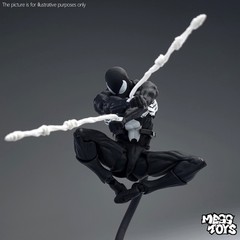 US!!!! Mess Toys Symbiote Parker Venom Black Spider-man Action Figure Boxed Gift