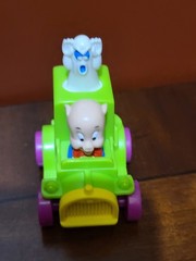 Vintage 1992 Warner Bros Porkys Ghost Cathers Green Car (B194)