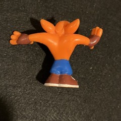 Crash Bandicoot Plastic Figure Toy PS1 Playstation Sony
