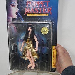 Full Moon Toys Puppet Master Leech Woman Gold Edition Boxed Figure w/ Knife