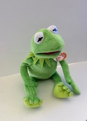 Ty Beanie Buddies Kermit the Frog 2013 Muppet’s Plush 16″ 40cm New w/Tag