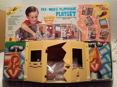 Vintage 1988 Matchbox “Pee-Wee’s Playhouse Playset” W/ Box & Accessories