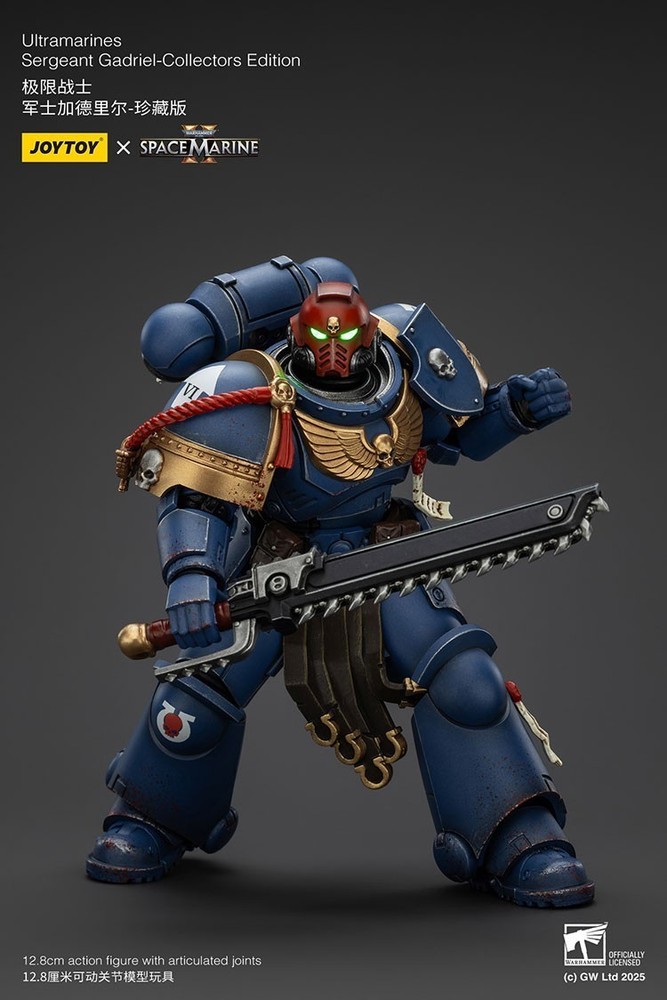 JOYTOY Warhammer 40k 1/18 JT01376 Ultramarines Sergeant Gadriel Action Figure