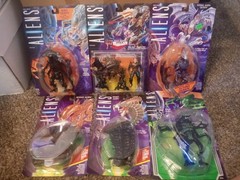 1994 Kenner Aliens Queen, King Alien, Apex, Rhino Lot of 6 figures!