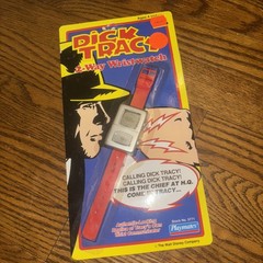 Vintage 1990 Dick Tracy Playmates 2 Way Wristwatch Disney Playmates New NIP