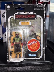Star Wars Retro Collection The Mandalorian – Boba Fett 3.75″ Figure NICE MINTY