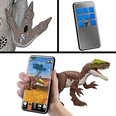 Jurassic World Rebirth Strike Attack Nanotyrannus Zuniceratops 7″ Dinosaur