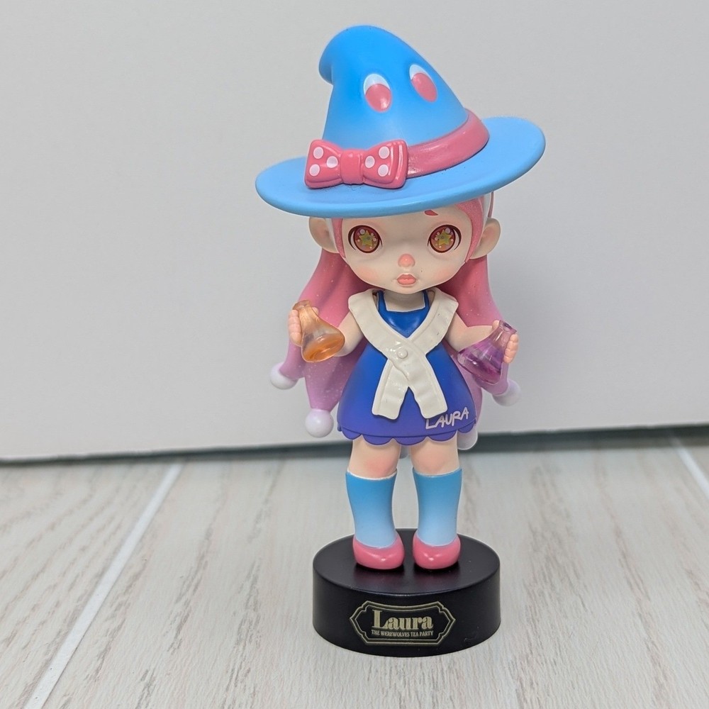 ToyCity Laura Werewolves Tea Party Series The Witch Figure Pink Blue Potions