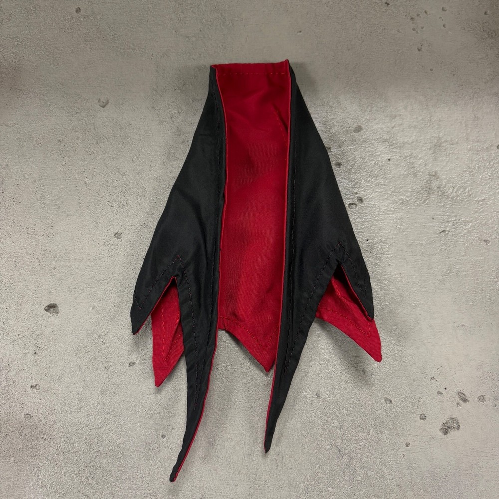 SU-C-XMGQ: 1/12 Wired Black Red Cape for Marvel Legends X Men ’97 Goblin Queen