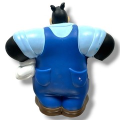 Vintage Disney Pete Squeak Toy Figure Overalls Goof Troop Mickey Mouse Club 5″