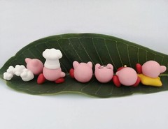 lot of 6 Kirby mini FIGURE 2cm-3cm