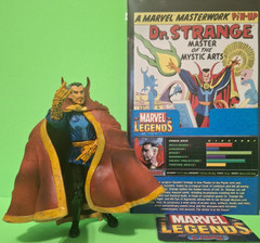 Marvel Legends DOCTOR STRANGE – GALACTUS BAF WAVE Toy Biz + POWER RATING + COMIC