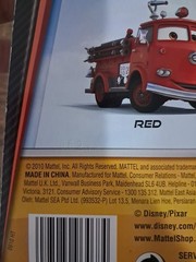 2010 Rare Disney Pixar Cars 2 Submarine Finn McMissile Deluxe W/Submarine Fins