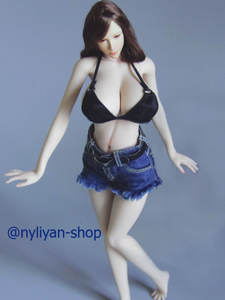 UANDD 1/6 No Finger Bone Seamless Huge Bust Body 12″ Female Figure Fit OB Head