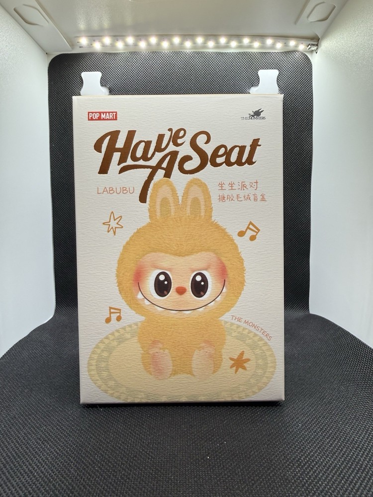 *USA* AUTHENTIC POPMART LABUBU The Monsters Have A Seat Vinyl Plush Blind Box