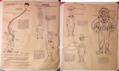 1969 GI JOE VINTAGE GI JOE DEEP SEA DIVING EQUIPMENT INSTRUCTIONS ORIGINAL RARE