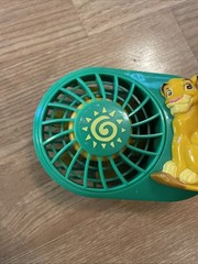 Vintage The Lion King SiMBA Battery Powered Mini Fun Fan by Janex