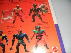 1985 MOTU Heroic & Evil Warrior Figure Display Magazine Trade Ad Poster Promo