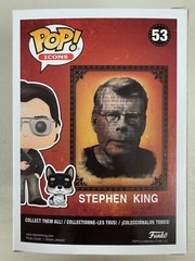Stephen King with Molly 53 ~ Funko Pop Vinyl ~ FYE EXCLUSIVE + FREE PROTECTOR