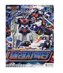 NEW Metal Cardbot S FLASHVECTOR Race Car Transformer Robot Figure / Korea