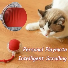 Automatic Rolling Ball Smart Cat Dog Toy Electric Pet Self-moving Kitten 1Pcs