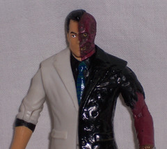 DC Comics Batman Arkham City Two Face Action Figure Mattel 2014 Loose