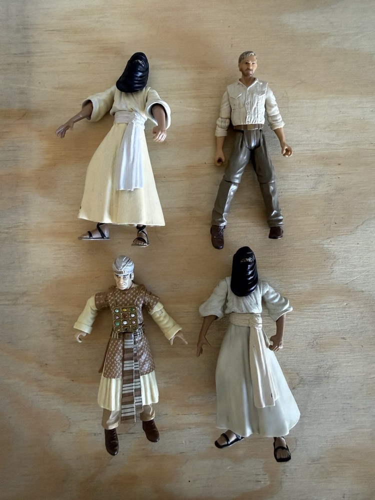Indiana Jones Action figure Lot Raiders of the Lost Ark Henchmen Rene Belloq 4